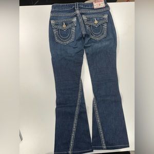 True Religion Joey big 7 womens size 23 denim flare jeans